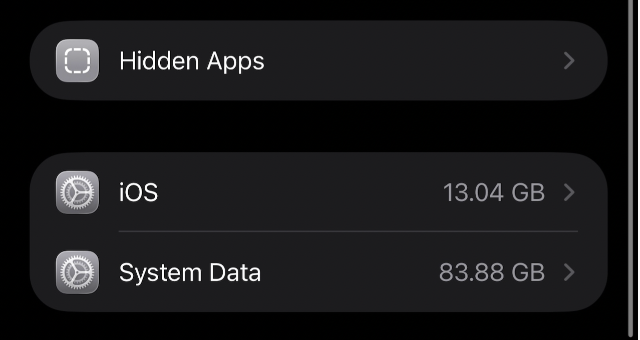 84GB of cache files on my 256GB iPhone: Frustrating