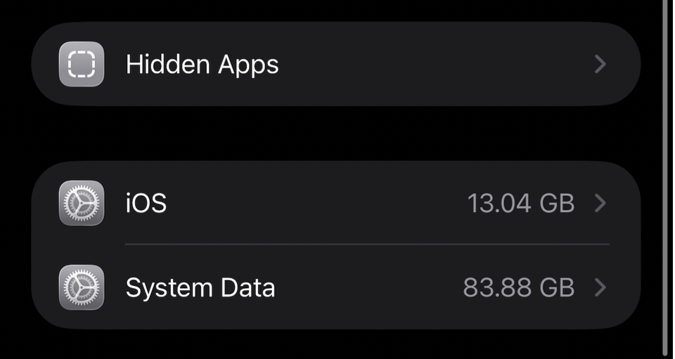 84GB of cache files on my 256GB iPhone: Frustrating